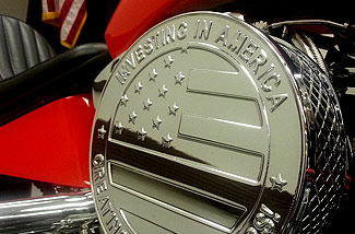 America Logo Bike